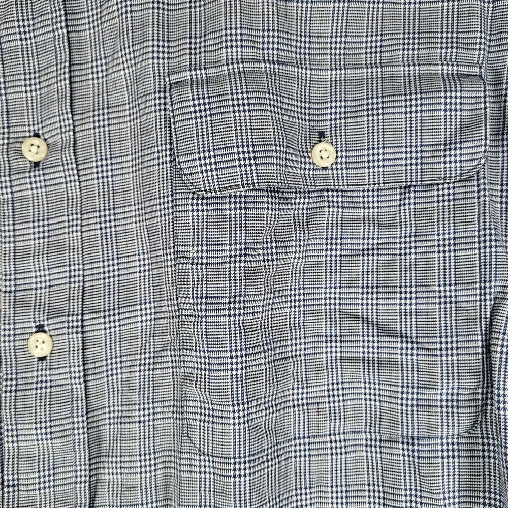 Polo Ralph Lauren Whitfield 100% Cotton Long Sleeve Shirt Mens XXL Houndstooth‎